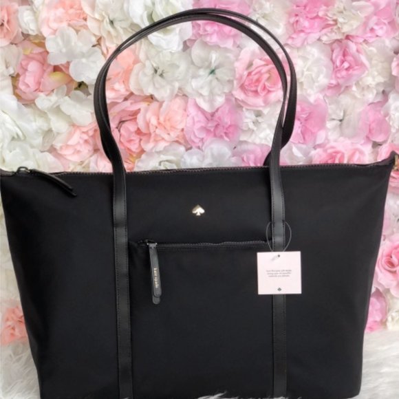 Kate spade jae weekender black nylon - Picture 10 of 17